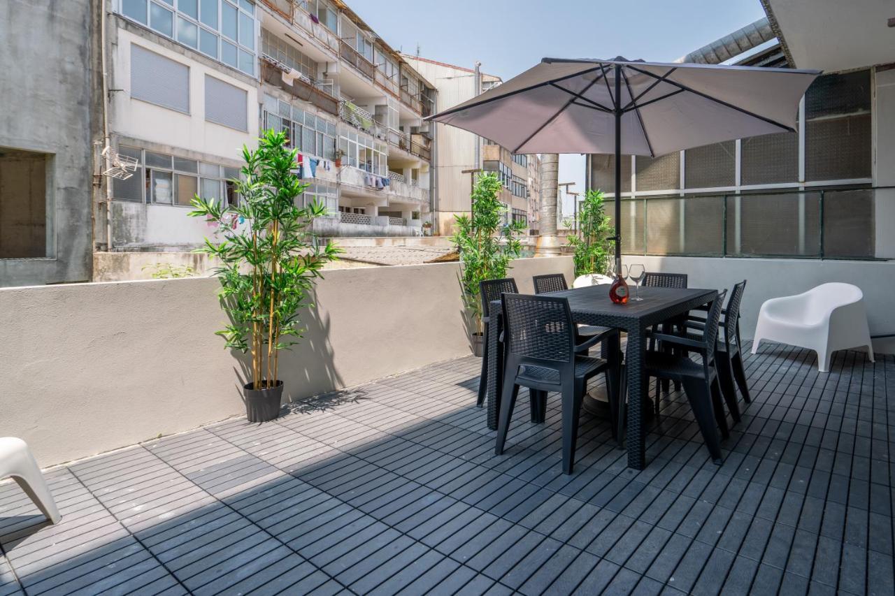 Host Wise - Modern Flats With Stunning Terrace Or Balcony - Central Location Porto Eksteriør billede