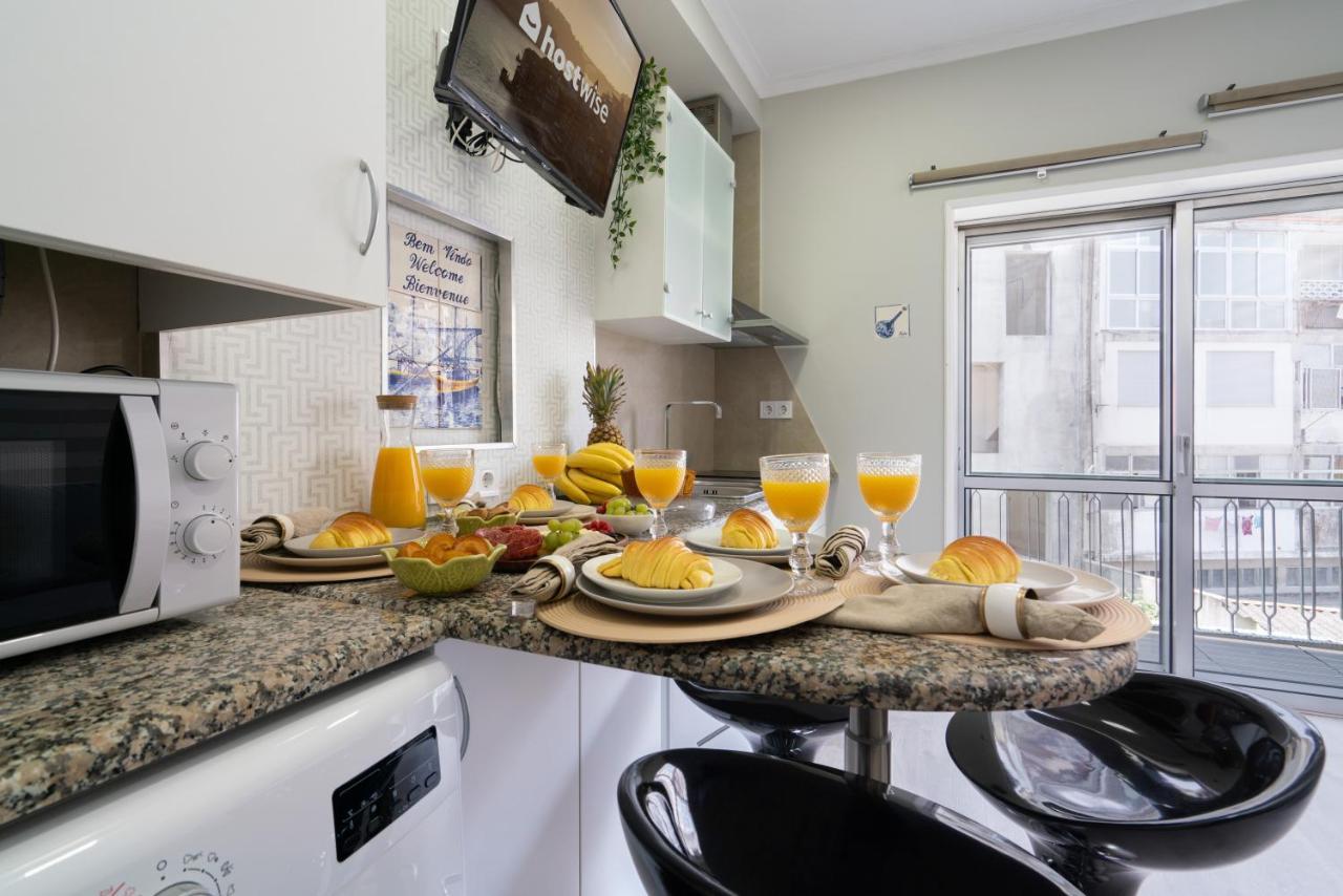 Host Wise - Modern Flats With Stunning Terrace Or Balcony - Central Location Porto Eksteriør billede